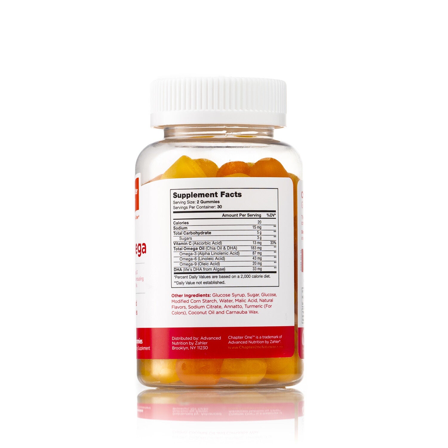 Chapter One&trade; O Is For Omega - 60 Gummies (30 Servings)